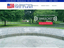 Tablet Screenshot of massfund.org